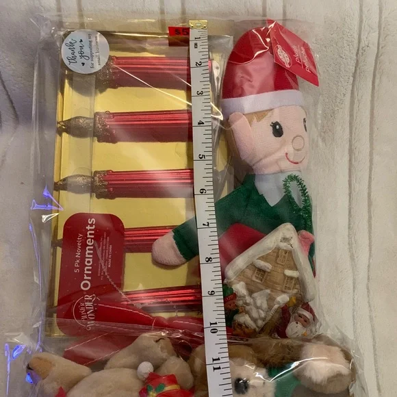 Christmas Elf/Bear/candle clips Ornament decor❗️I’m listing many lil bundles❗️ - Picture 14 of 17